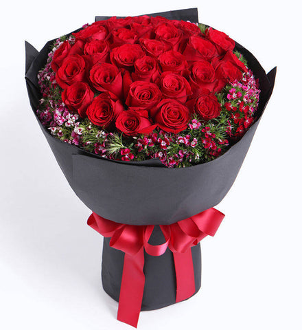 33 red roses to HongKong or Macau (price in usd)